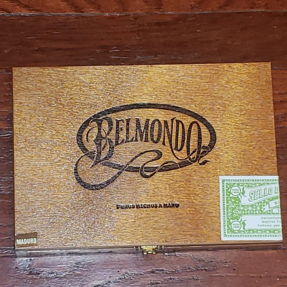 Empty Belmondo Cigar Box